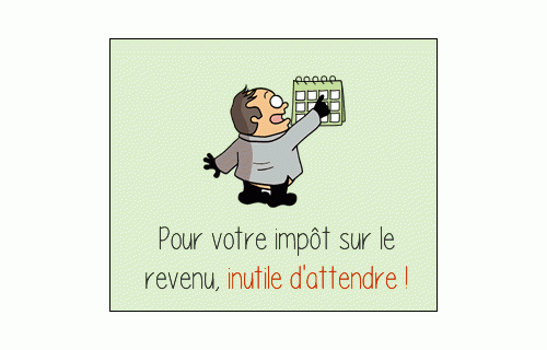 Paiement en ligne  de l'impôt sur le revenu