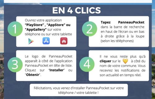 Illustration actualité « PANNEAUPOCKET »