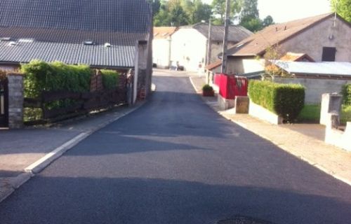Travaux rue de Rinting
